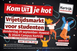 Vrijetijdsmarkt Howest & UGent Campus Kortrijk